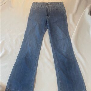 Stylish Blue Flare Women's Jeans